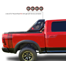 Load image into Gallery viewer, Black Horse Off Road VIRB02B-PLFR Vigor Roll Bar Kit for Select Chevrolet Silverado 1500, Dodge Ram 1500, Ford F-150, GMC Sierra 1500, Ram 1500, Toyota Tundra