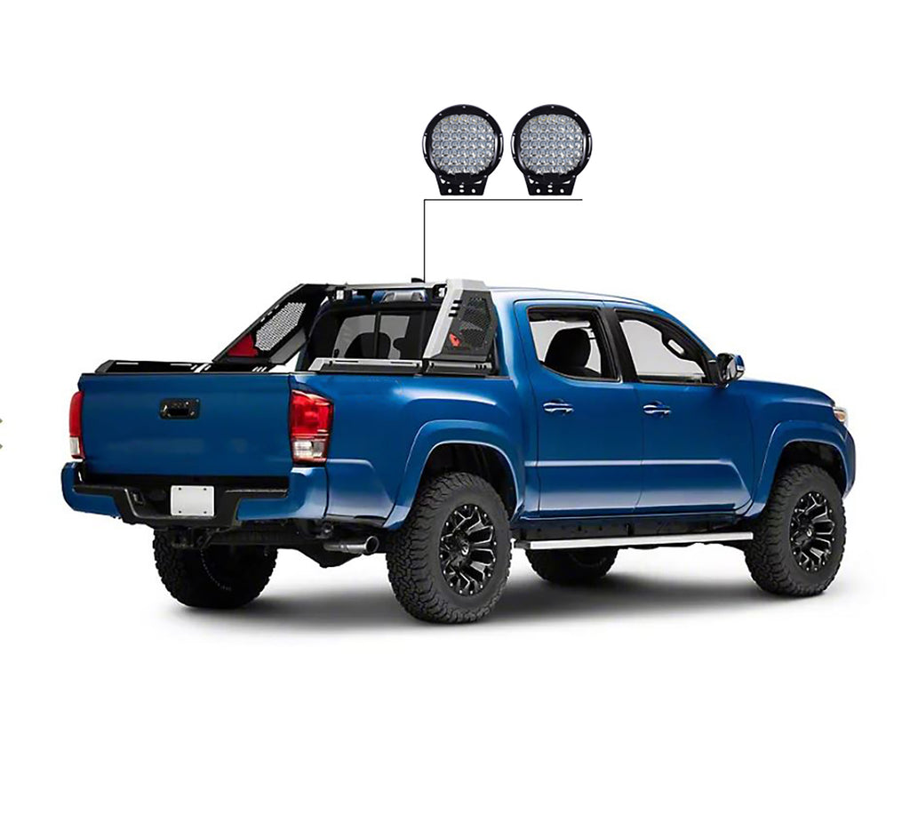 Black Horse Off Road VIRB06B-PL69B Vigor Roll Bar Kit for Select Toyota Tacoma