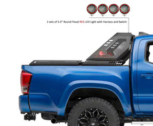 Load image into Gallery viewer, Black Horse Off Road VIRB06B-PLFR Vigor Roll Bar Kit for Select Toyota Tacoma