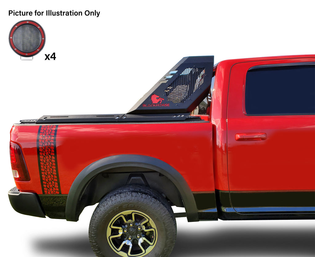 Black Horse Off Road VIRB07B-PLFR Vigor Roll Bar Kit for Select Nissan Frontier