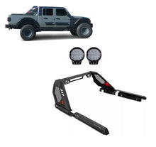 Load image into Gallery viewer, Black Horse Off Road VIRB09B-PL69B Vigor Roll Bar Kit for Select Jeep Gladiator