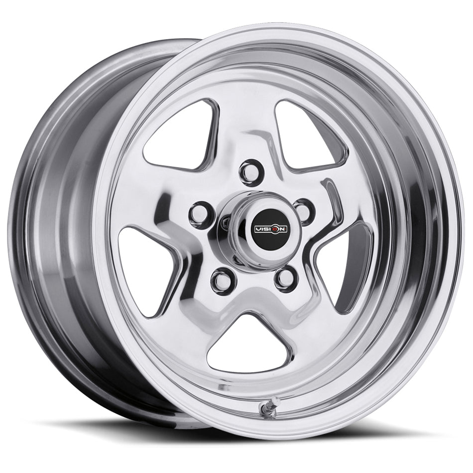 VISION WHEEL 521H5761P0 Wheel 15X7 5-120.65/4.75 Polished Vision Nitro