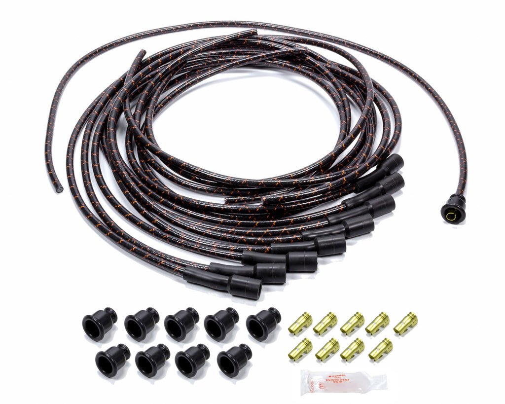 VINTAGE WIRES 4001100100 Ignition Cable Set Unive rsal 180deg Spark Plug