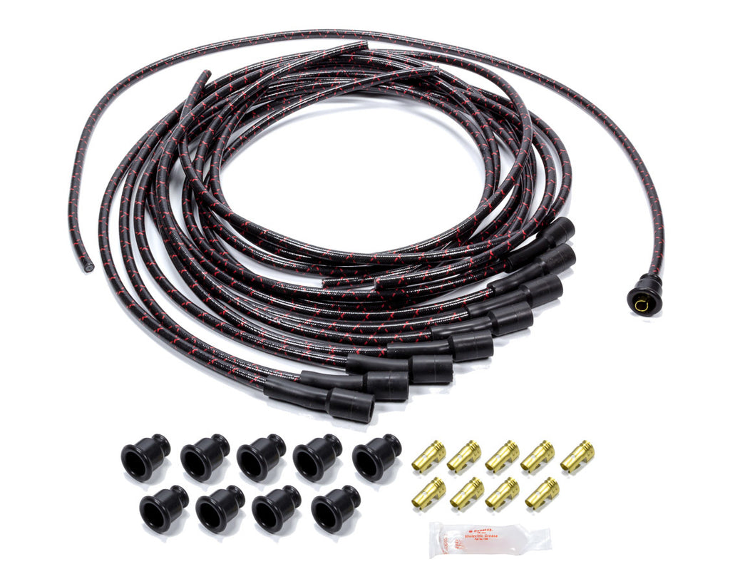 VINTAGE WIRES 4001100400 Ignition Cable Set Unive rsal 180deg Spark Plug