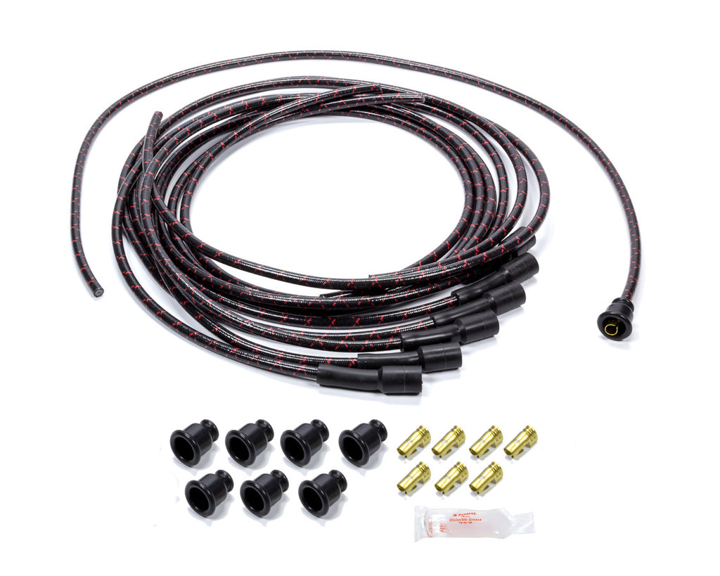 VINTAGE WIRES 4001166400 Ignition Cable Set Unive rsal 180deg Spark Plug