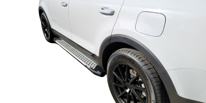 Black Horse Off Road VO-K376 Vortex Running Boards for Select Hyundai Palisade, Kia Telluride