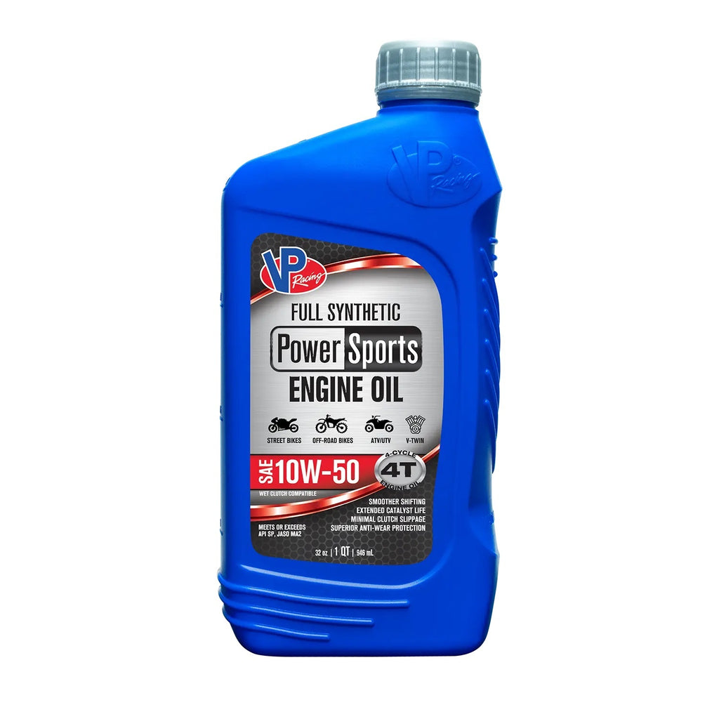 VP RACING 2938 Oil SAE 10w-50 Quart Powersport Synethic