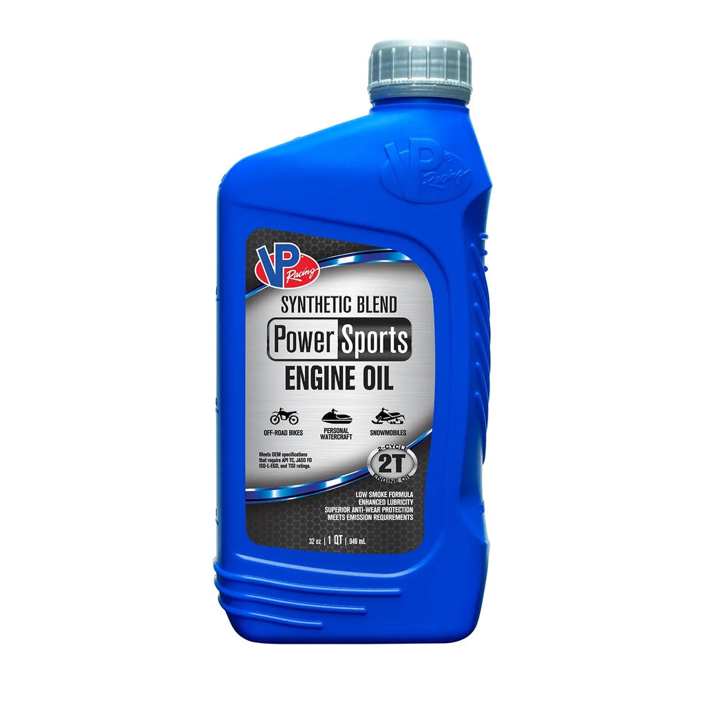 VP RACING 2943 Oil 2T Quart Powersport Semi-Synethic Blend