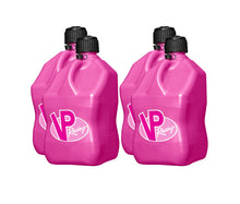 Load image into Gallery viewer, VP RACING 3812-CA-CASE Motorsports Jug 5.5 Gal Pink Square (Case 4)