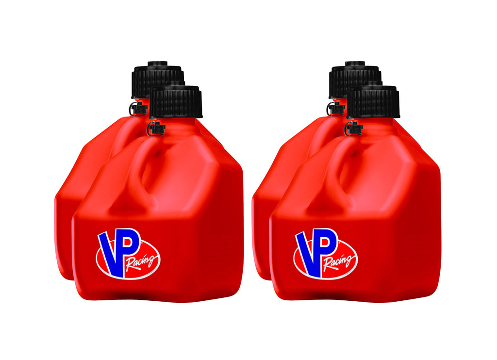 VP RACING 4162-CA-CASE Motorsports Jug 3 Gal Red Square (Case 4)