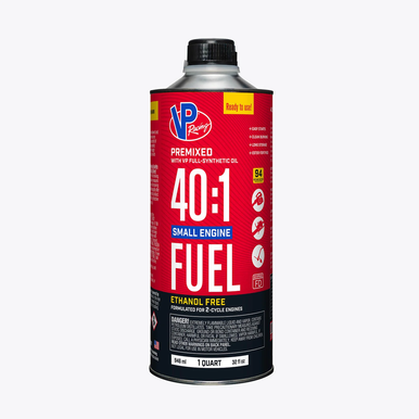 VP Racing Fuels 62951 VP 40:1 Fuel Mix: Premixed Ethanol-Free, 946 mL