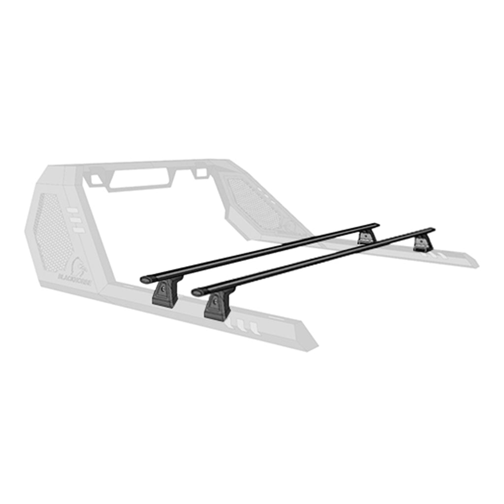 Black Horse Off Road VRCR70 Vigor Cross Bar for Select Chevrolet Silverado 1500, Chevrolet Silverado HD, Chevrolet Silverado HD, Ford F-150, GMC Sierra 1500, GMC Sierra HD, GMC Sierra HD, Ram 1500, Ram 2500, Ram