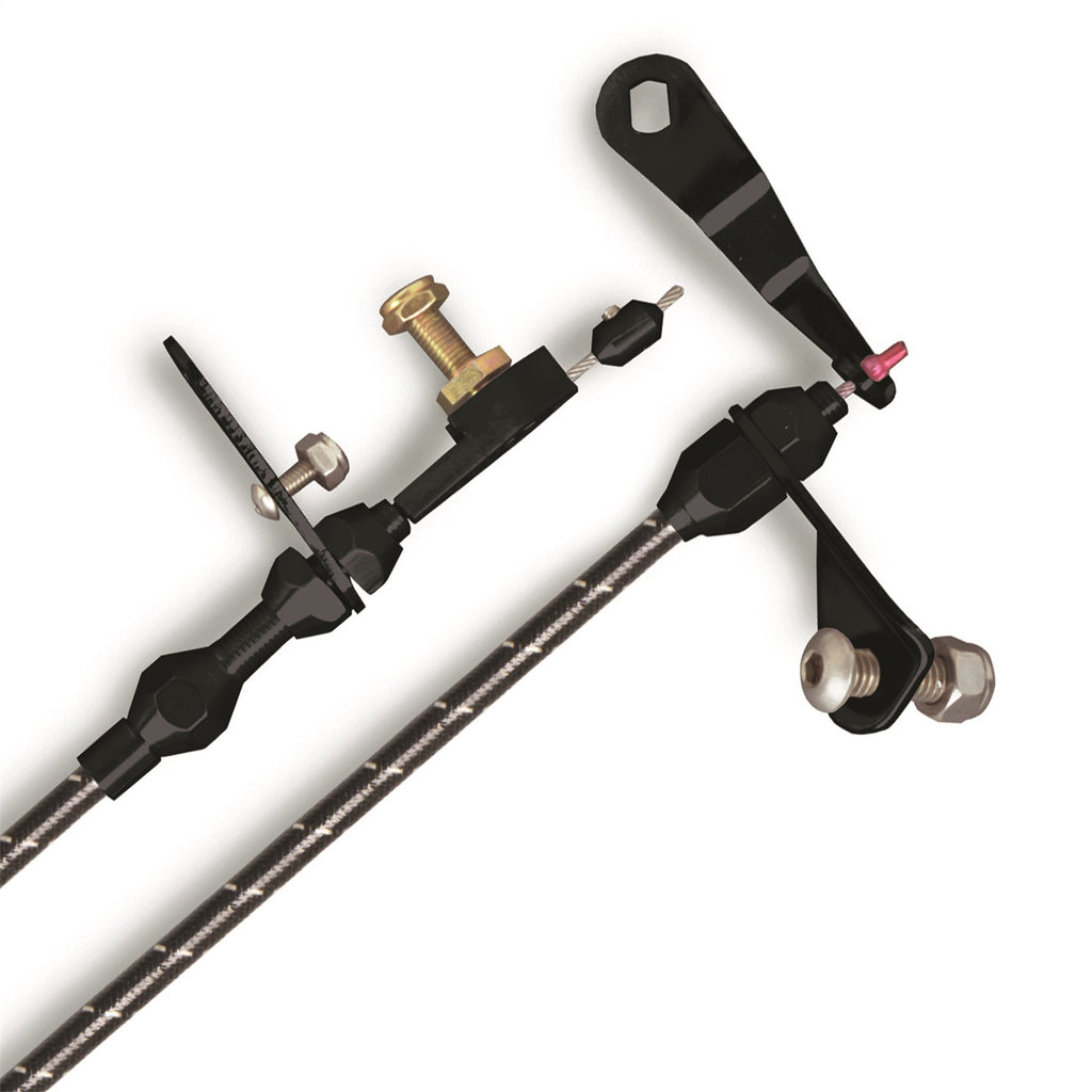 Lokar VS-20C63 Vintage Series Kickdown Cable Kit for Select AC 427, AC 428, AC Shelby Cobra, Ford Bronco, Ford Club Wagon, Ford Custom, Ford Custom 500, Ford E-100 Econoline, Ford E-100 Econoline Club Wagon, Ford E-150 Econoline, Ford E-150 Econoline