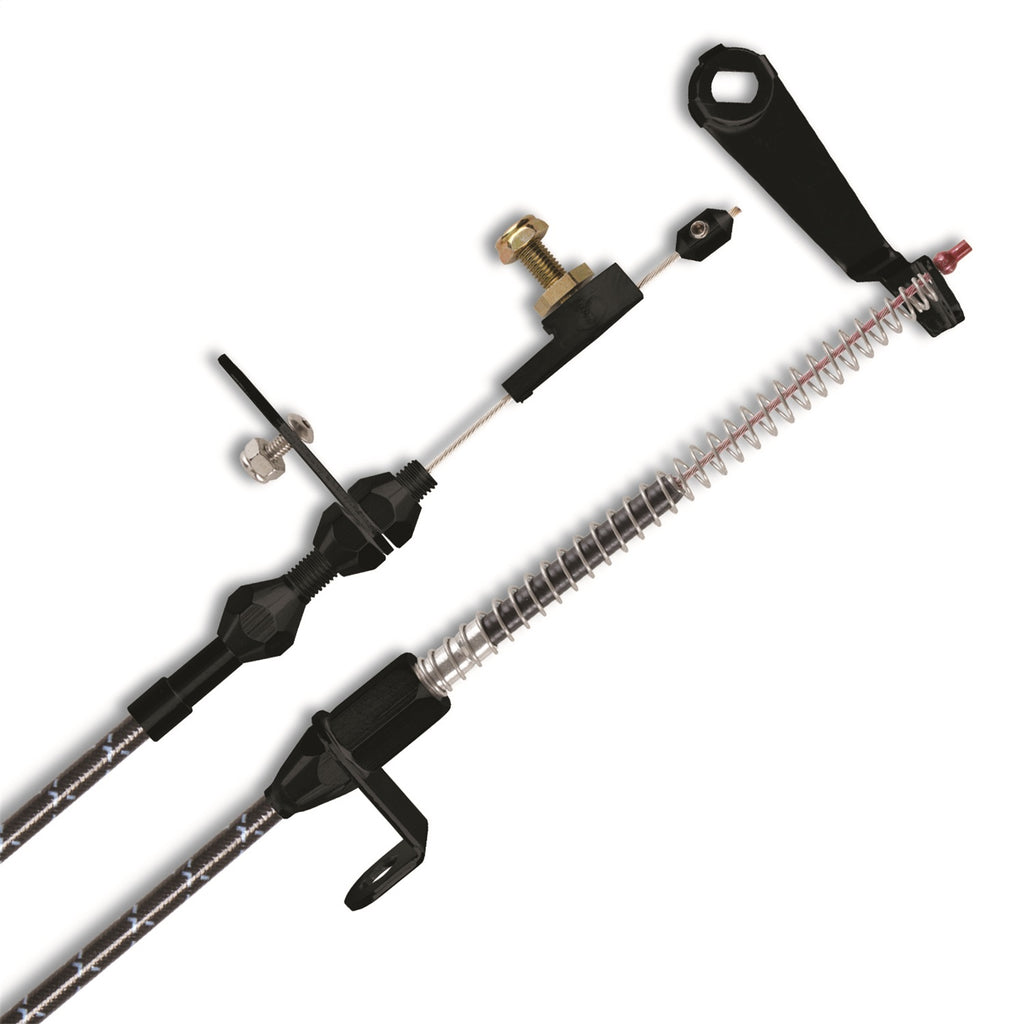 Lokar VS-2AOD4 Vintage Series Kickdown Cable Kit for Select Ford Bronco, Ford Bronco II, Ford Country Squire, Ford Crown Victoria, Ford E-100 Econoline, Ford E-100 Econoline Club Wagon, Ford E-150 Econoline, Ford E-150 Econoline Club Wagon, Ford E-250