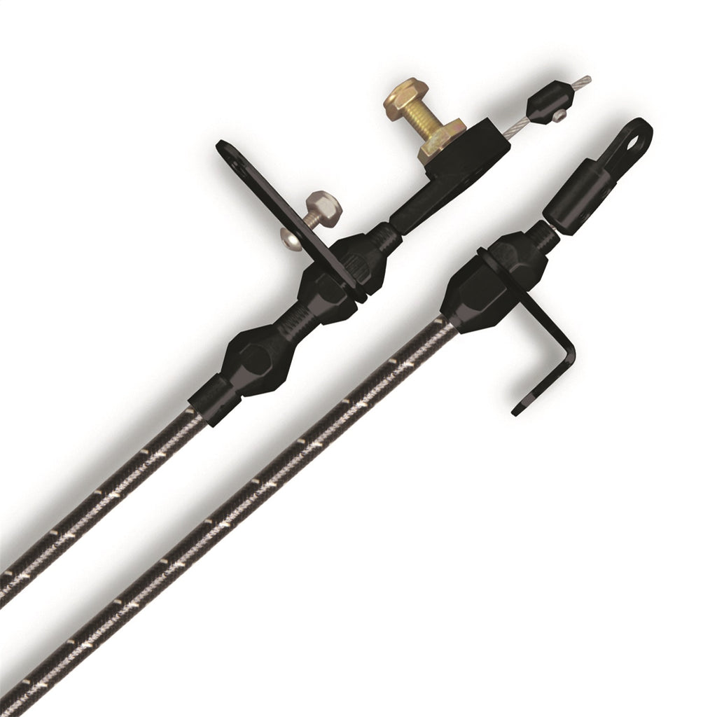 Lokar VS-2FMX3 Vintage Series Kickdown Cable Kit for Select Bricklin SV-1, Ford Custom, Ford Custom 500, Ford Elite, Ford F-100, Ford F-350, Ford Fairlane, Ford Galaxie 500, Ford Gran Torino, Ford Granada, Ford LTD, Ford LTD II, Ford Mustang, Ford P-350,