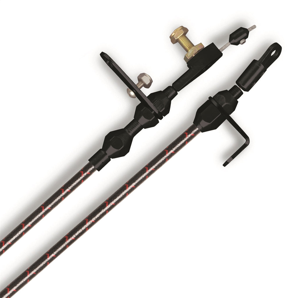 Lokar VS-2FMX5 Vintage Series Kickdown Cable Kit for Select Bricklin SV-1, Ford Custom, Ford Custom 500, Ford Elite, Ford F-100, Ford F-350, Ford Fairlane, Ford Galaxie 500, Ford Gran Torino, Ford Granada, Ford LTD, Ford LTD II, Ford Mustang, Ford P-350,