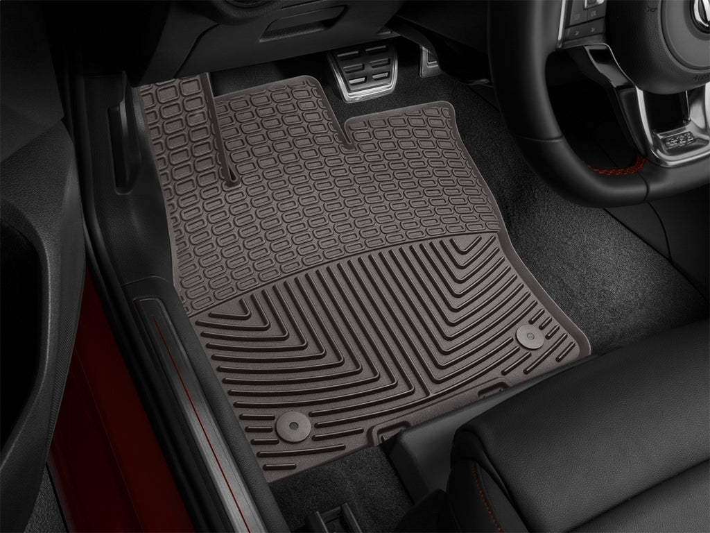 Weathertech W350CO All Weather Floor Mats for Select Audi A3, Audi A3 Quattro, Audi A3 Sportback e-tron, Audi RS3, Audi S3, Volkswagen GTI, Volkswagen Golf, Volkswagen Golf Alltrack, Volkswagen Golf R, Volkswagen Golf SportWagen