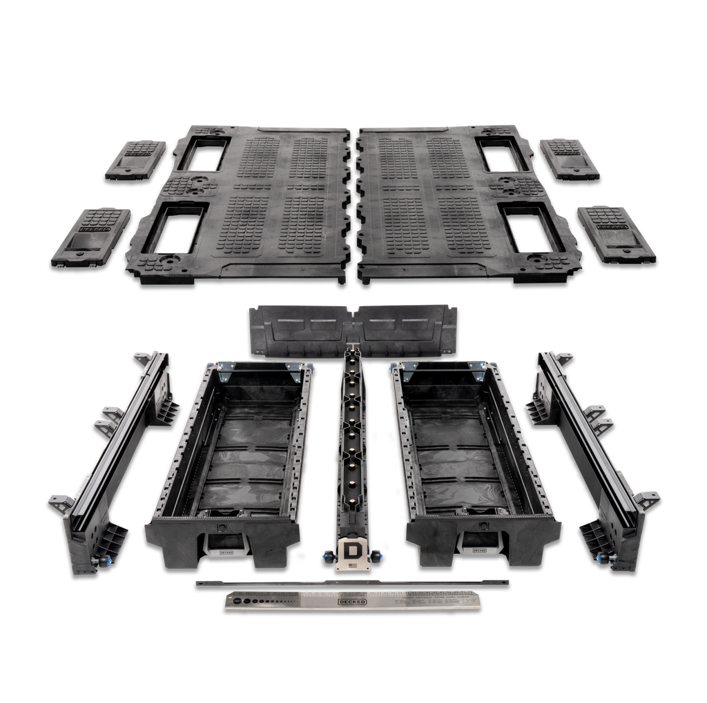 DECKED XS3 Drawer System - Ford - 6' 9" bed - Payload - 2000 lbs. for Select Ford F-250 Super Duty, Ford F-350 Super Duty