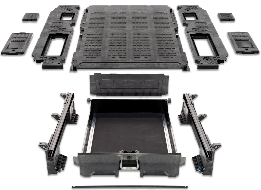 DECKED YT6 Drawer System - Toyota - 6' 2" bed - Payload - 1000 lbs. for Select Toyota Tacoma