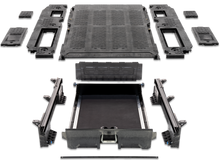 Load image into Gallery viewer, DECKED YT6 Drawer System - Toyota - 6' 2" bed - Payload - 1000 lbs. for Select Toyota Tacoma