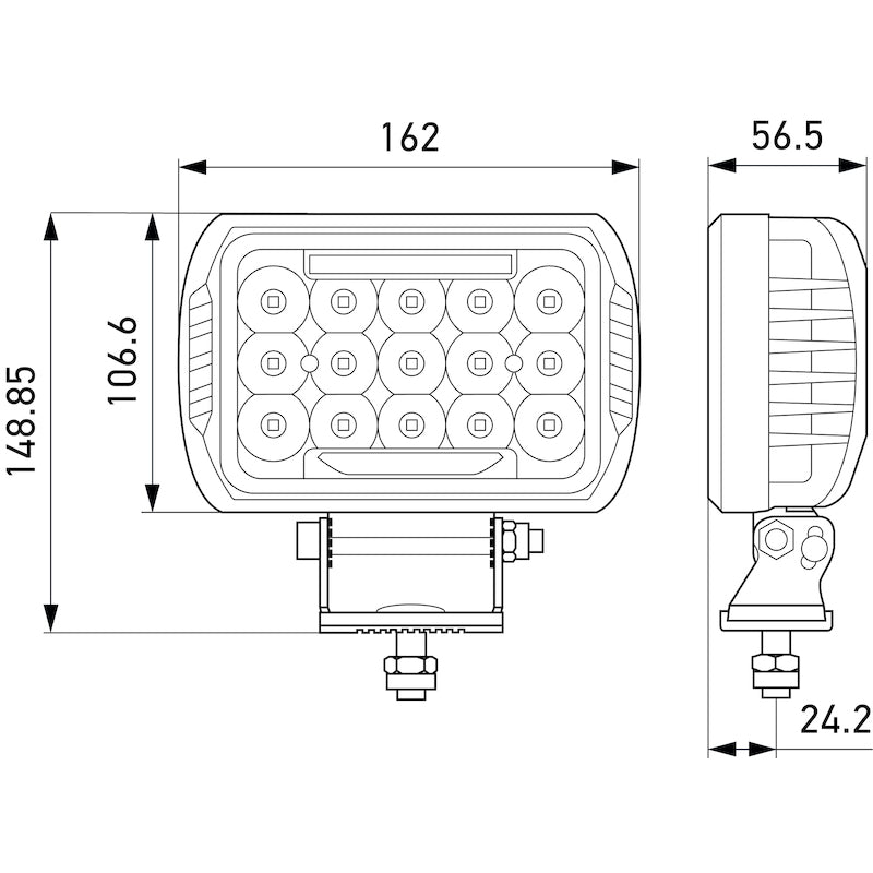 Value-Fit-450-Led-Lamp---10-30-Vdc-75W-Driving-Light-Kit