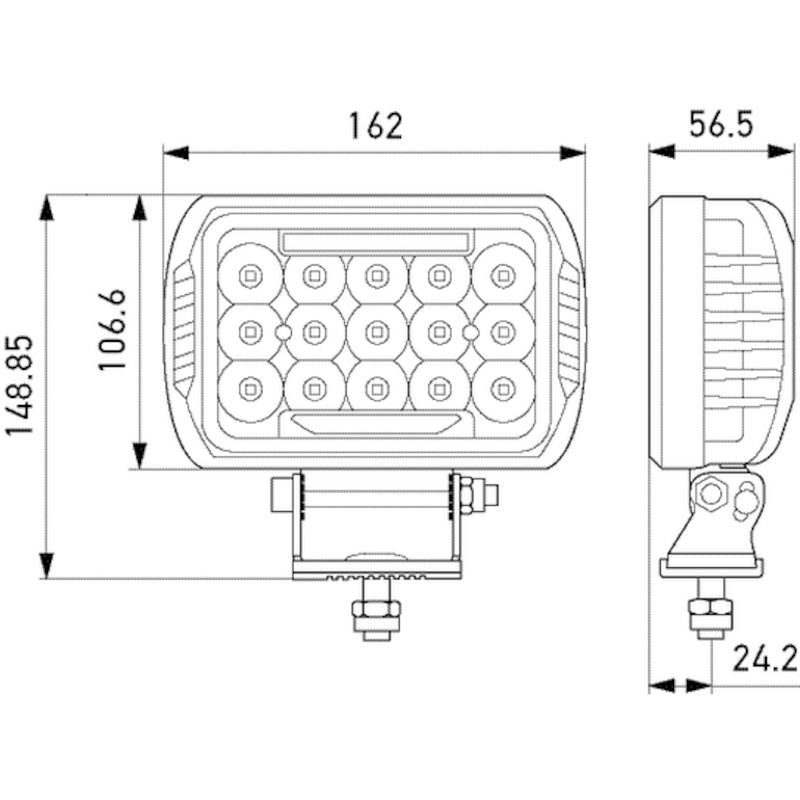 Value-Fit-450-Led-Lamp---10-30-Vdc-75W-Driving-Light-Kit