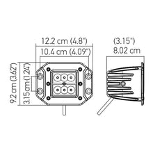 Load image into Gallery viewer, Value-Fit-Flush-Mount-3In-18W-Cube-Flood-Beam-Led-Light