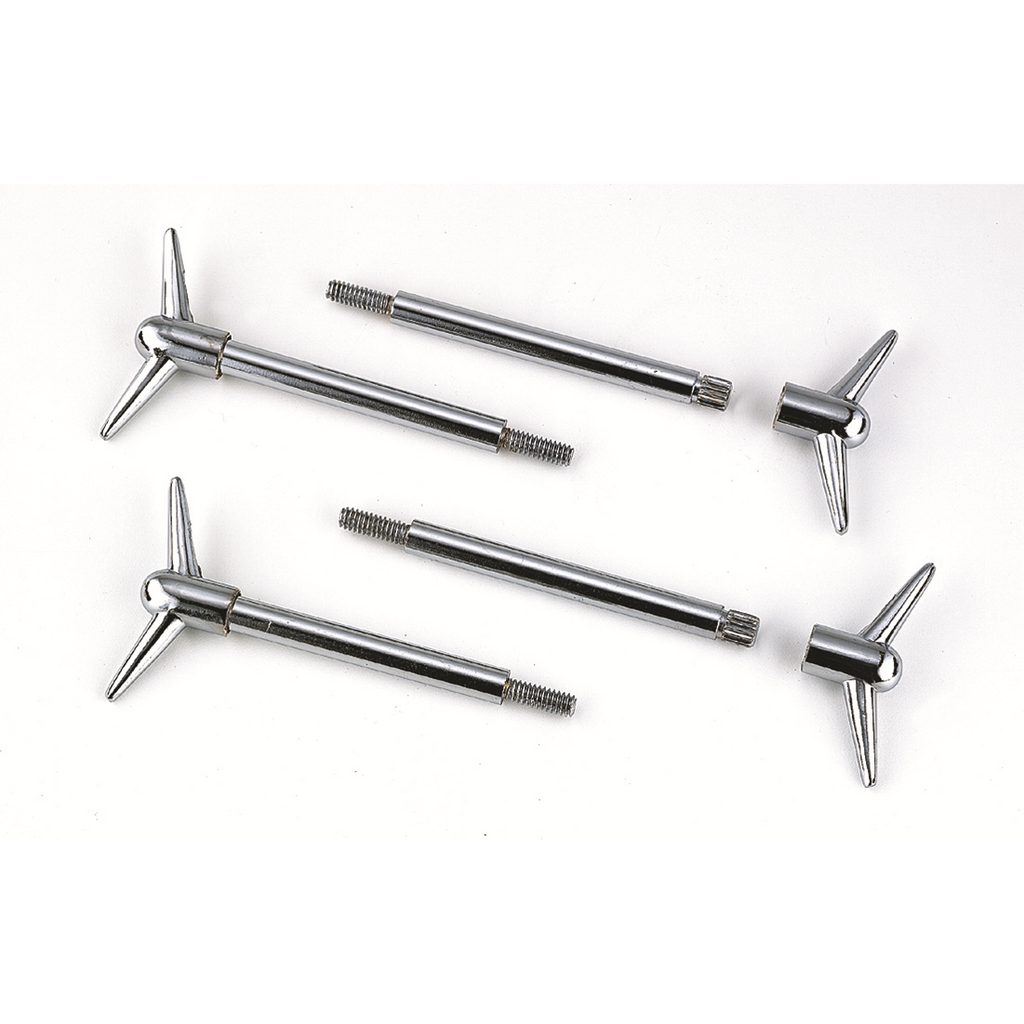 Valve-Cover-Y-Wing-Bolts---Chrome-Plated---4-Pack
