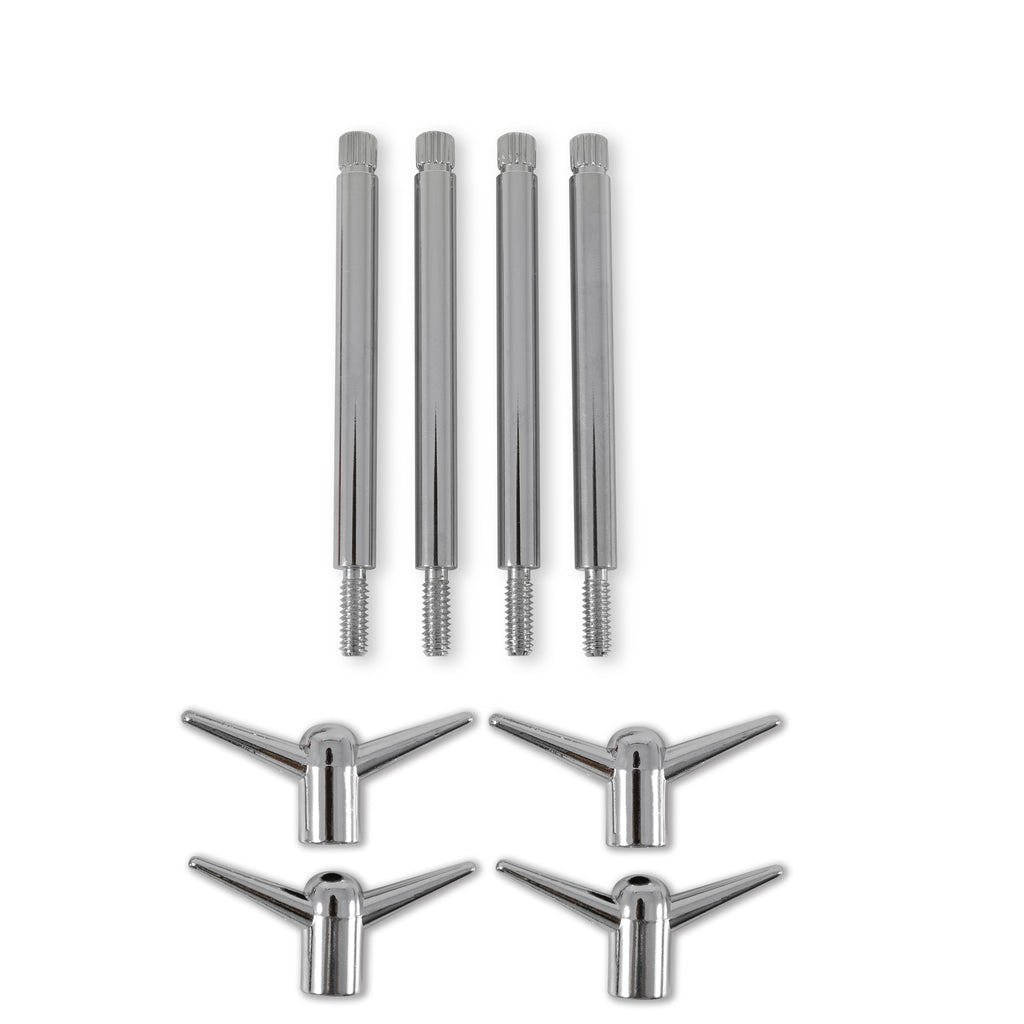 Valve-Cover-Y-Wing-Bolts---Chrome-Plated---4-Pack