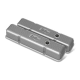 Holley 241-240  Valve Covers - Vintage Series - Finned - Sbc - Natural