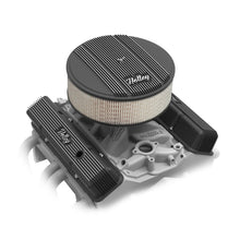 Load image into Gallery viewer, Valve-Covers---Vintage-Series---Finned---Sbc---Satin-Black-Machined