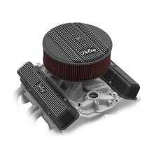 Load image into Gallery viewer, Valve-Covers---Vintage-Series---Finned---Sbc---Satin-Black-Machined