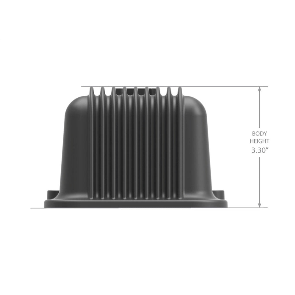 Valve-Covers---Vintage-Series---Finned---Sbc---Satin-Black-Machined