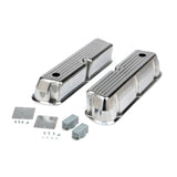 Trans-Dapt 6109 VALVE COVERS ALUMINUM FORD 289-351W BALL MILLED