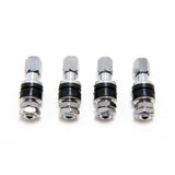 Trans-Dapt 4108 VALVE STEMS; Bolt-On Style (4 pcs.)-CHROME