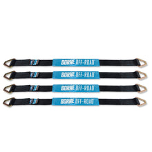 Load image into Gallery viewer, Vehicle-Ratchet-Tie-Down-Kit-(4-Pack)-Black