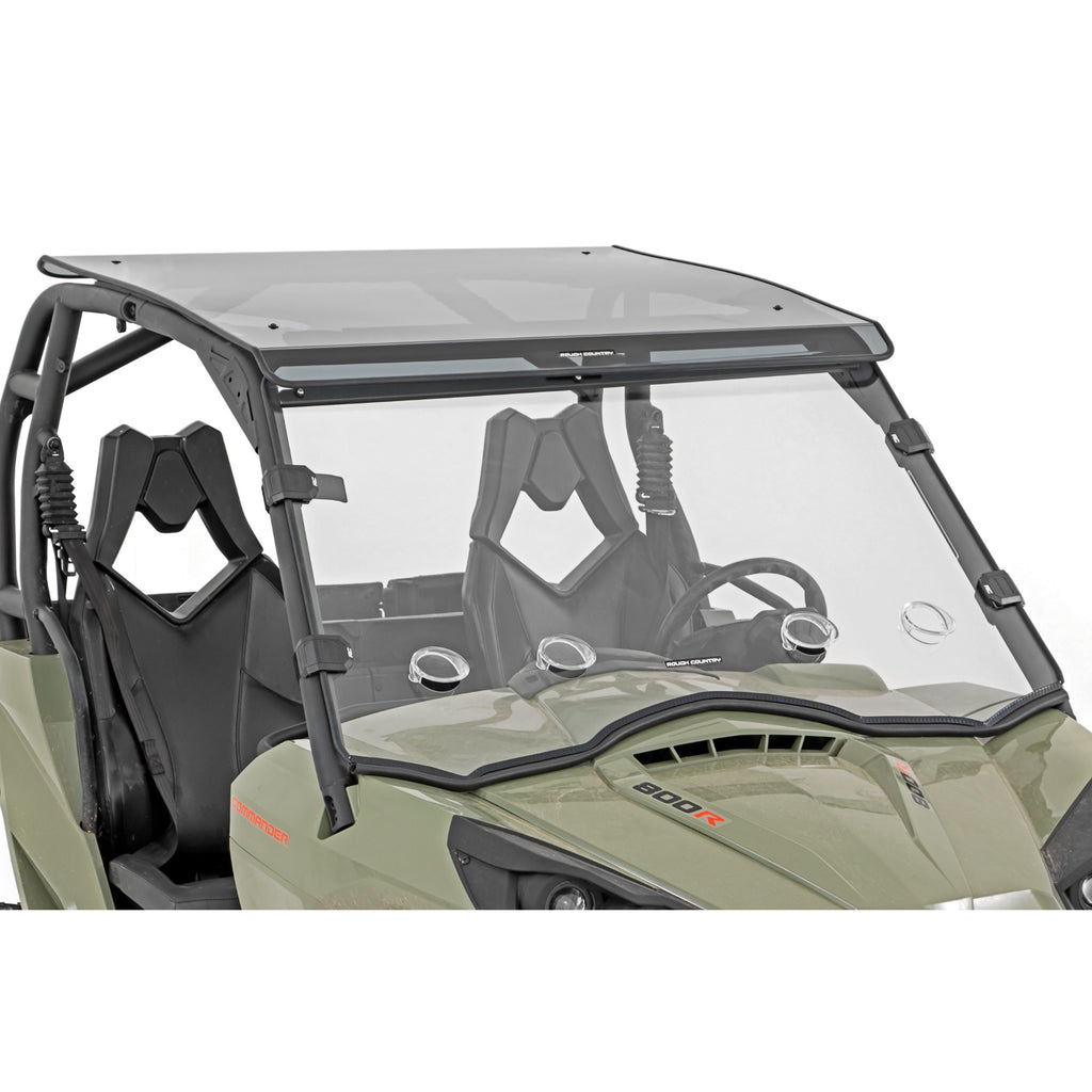 Vented-Full-Windshield-Scratch-Resistant-11-20-Can-Am-Commander-Rough-Country