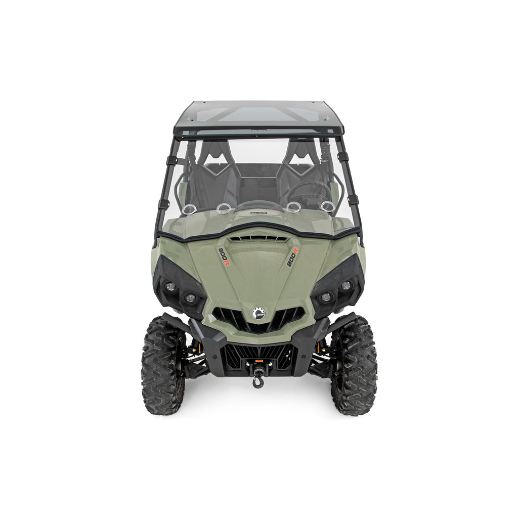 Vented-Full-Windshield-Scratch-Resistant-11-20-Can-Am-Commander-Rough-Country