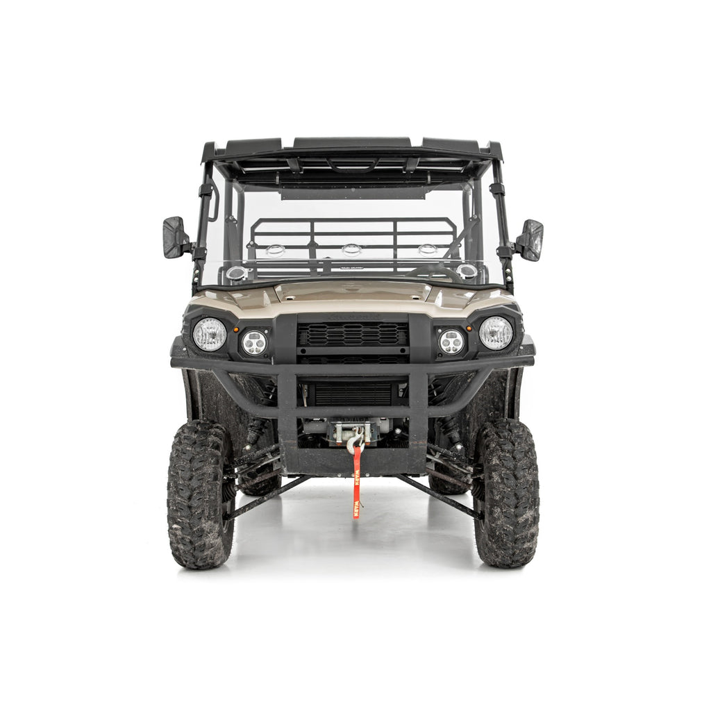 Vented-Full-Windshield-Scratch-Resistant-15-22-Kawasaki-Mule-Pro-Fx-Rough-Country