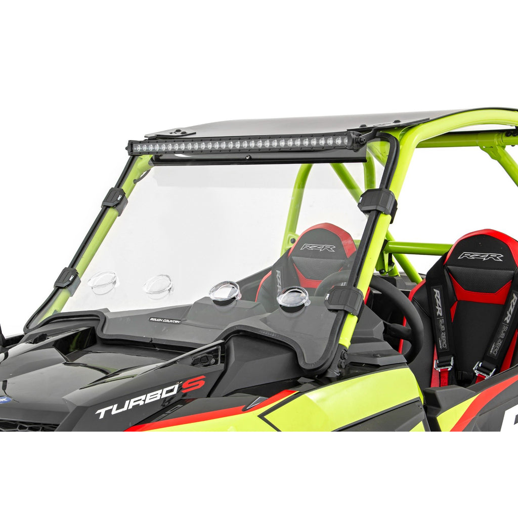 Vented-Full-Windshield-Scratch-Resistant-19-21-Polaris-Rzr-Turbo-S-Rough-Country