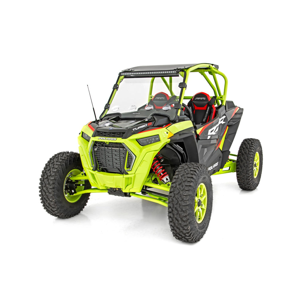Vented-Full-Windshield-Scratch-Resistant-19-21-Polaris-Rzr-Turbo-S-Rough-Country