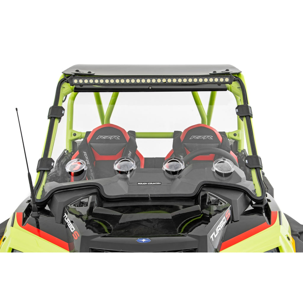 Vented-Full-Windshield-Scratch-Resistant-19-21-Polaris-Rzr-Turbo-S-Rough-Country