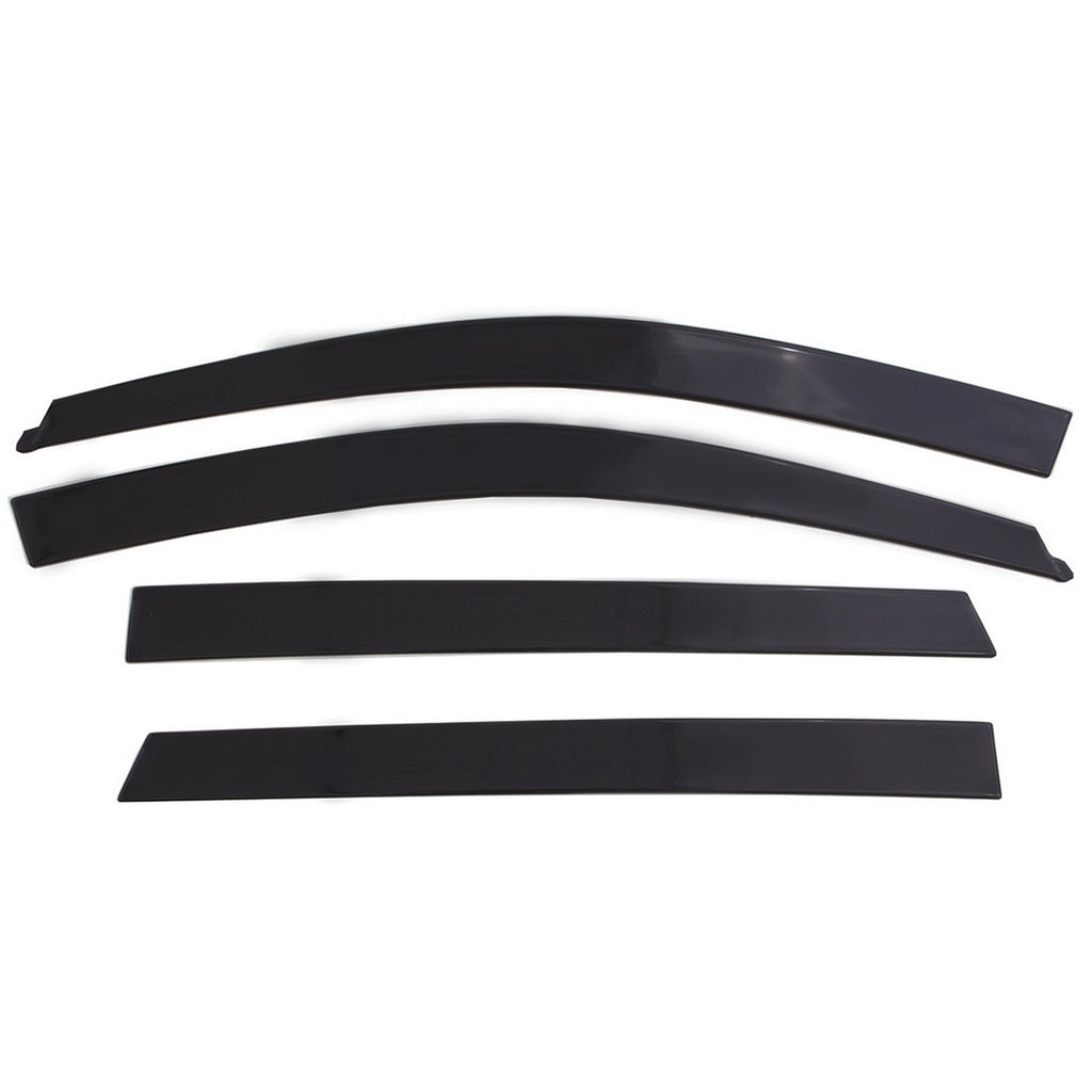 Ventvisor-Deflector;-Smoke;-Low-Profile;-Outside-Mount;-4-Pc.