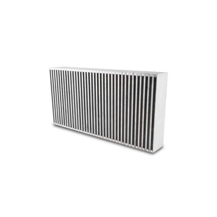 Vertical-Flow-Intercooler-Core-24In-Wide-X-12In-High-X-3.5In-Thick-Aluminum