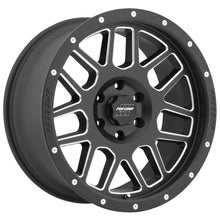 Load image into Gallery viewer, Vertigo-Satin-Black-Milled-17X9-6X5.5-4.75Bs-Offset--6Mm-Cap-PN-5040556000