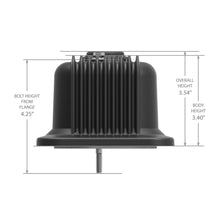 Load image into Gallery viewer, Vintage-Finned-Valve-Cover----Script---Sbc---Center-Bolt---Satin-Black-Machined