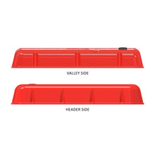 Load image into Gallery viewer, Vintage-Series-Finned-Valve-Covers---Bbc----Red-Machined