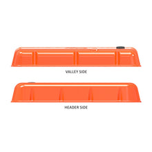 Load image into Gallery viewer, Vintage-Series-Finned-Valve-Covers---Bbc---Factory-Orange-Machined
