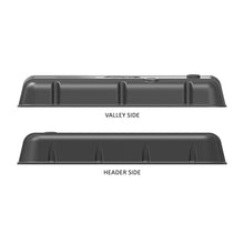 Load image into Gallery viewer, Vintage-Series-Finned-Valve-Covers---Bbc---Satin-Black-Machined