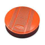 Holley 120-176 Vintage Series GM Licensed Air Cleaner - Factory Orange Machined